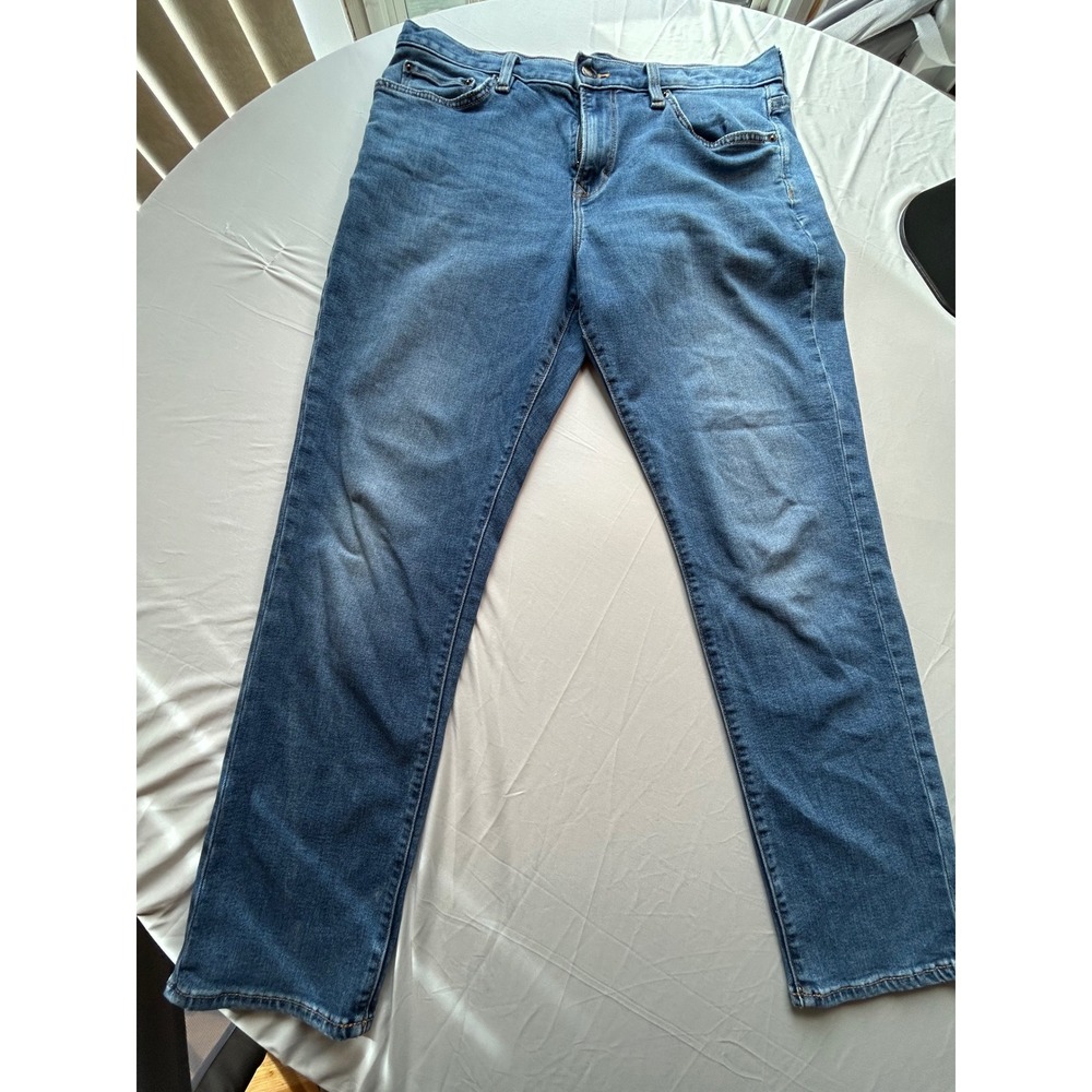Banana Republic Mens Travel Jeans Athletic Fit Blue Denim Pants 34x30